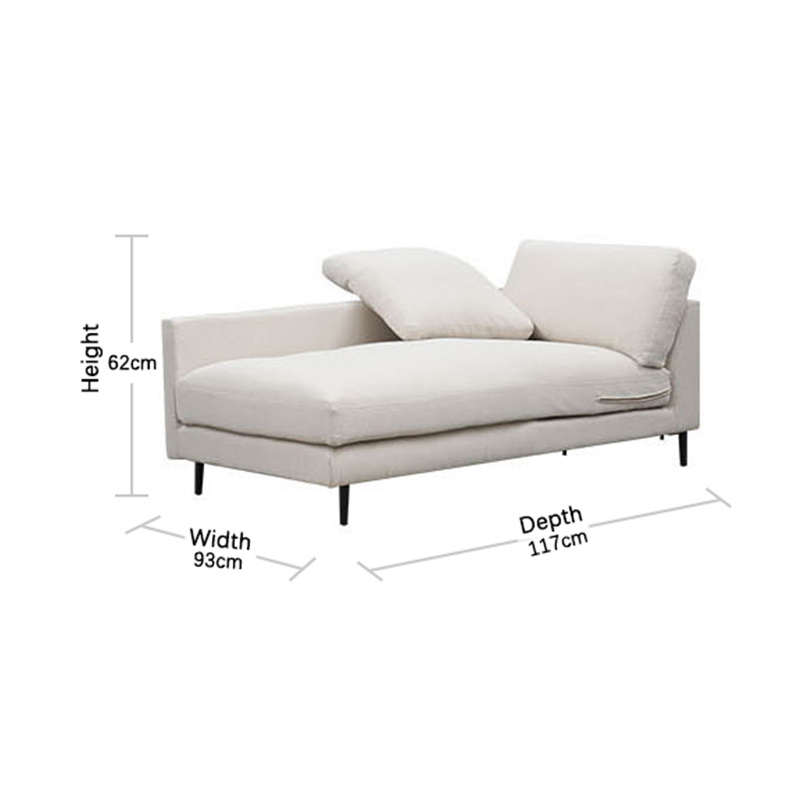 Easton Modular Sofa—Chaise Sizes